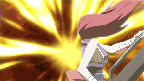 a cartoon of a girl with long red hair