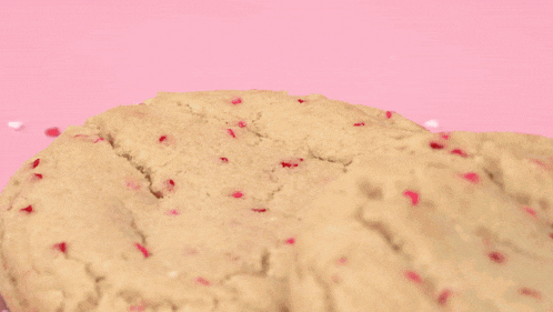 Crumbl Cookies Valentine Confetti Cookie GIF - Crumbl Cookies Valentine Confetti Cookie Cookies GIFs
