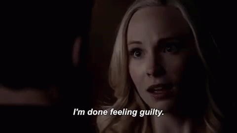 Im Done Feeling Guilty Caroline Forbes GIF - Im Done Feeling Guilty Caroline Forbes Vampire Diaries GIFs