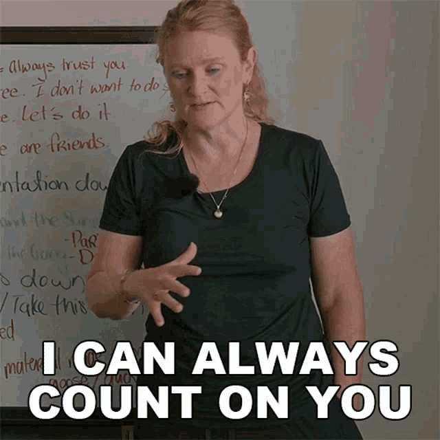 I Can Always Count On You Ronnie GIF - I Can Always Count On You Ronnie Engvid GIFs