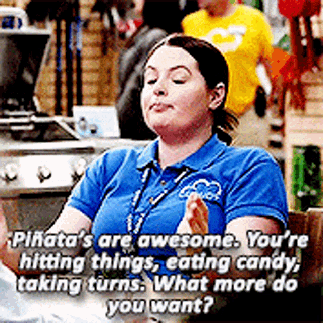 Superstore Dina Fox GIF - Superstore Dina Fox Pinatas Are Awesome GIFs