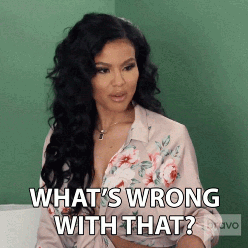 Whats Wrong With That Real Housewives Of Potomac GIF - Whats Wrong With That Real Housewives Of Potomac Whats The Problem With That GIFs