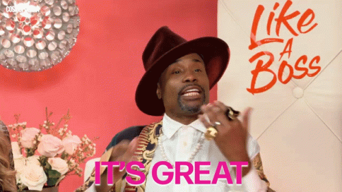 Its Great Billy Porter GIF - Its Great Billy Porter Great GIFs