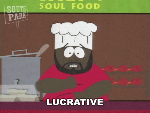 Lucrative Monetary Possibilities Chef GIF - Lucrative Monetary Possibilities Chef South Park GIFs