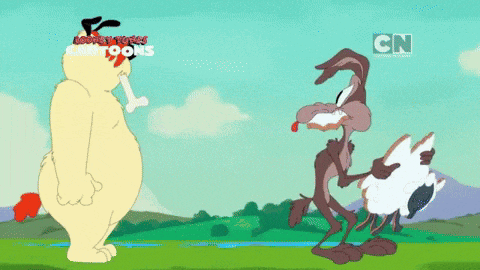 looney tunes cartoons are being shown on cartoon network