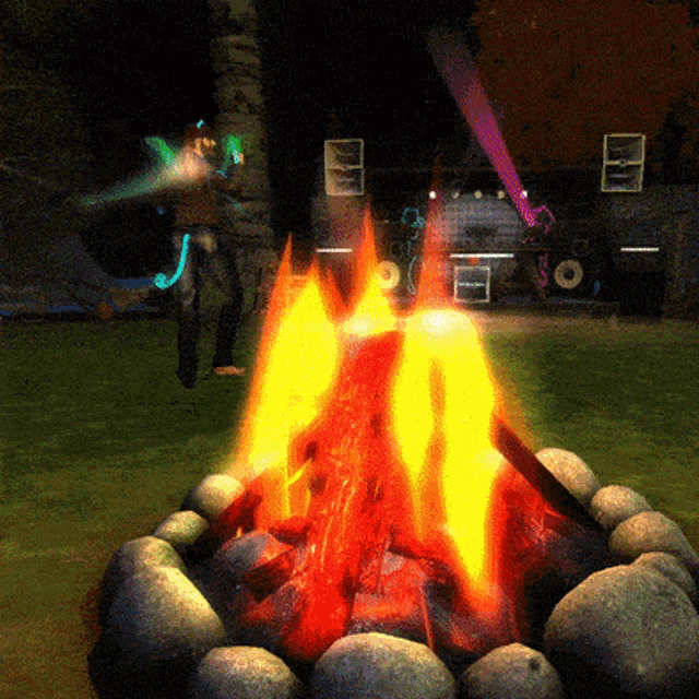 Second Life Open Stage Island GIF - Second Life Open Stage Island Dancing GIFs