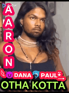 a man with long hair and a beard is named aaron dana paul and otha kotta