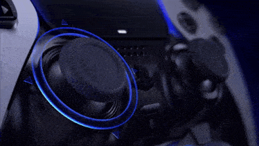 a video game controller with the words tunable stick sensitivity and dead zones on the bottom