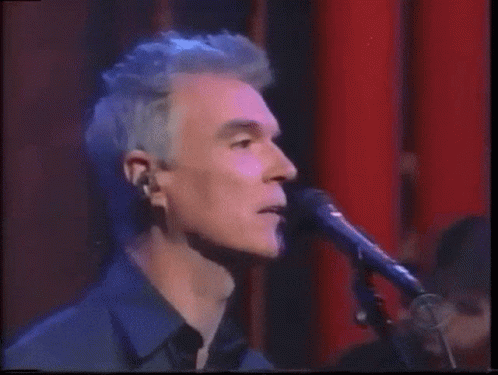 David Byrne British American Singer GIF - David Byrne British American Singer Performance GIFs