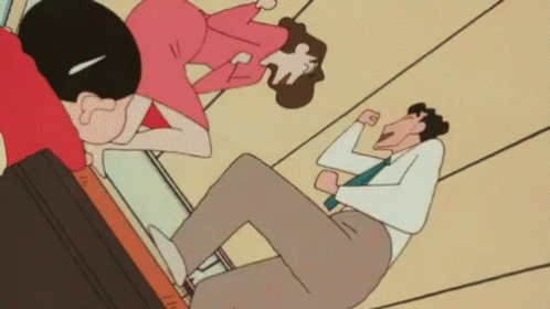 Shinchan'S Parents GIF - Shin Chan Anime Japanese GIFs