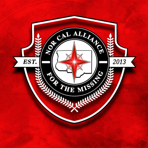 nor cal alliance for the missing emblem with a red background