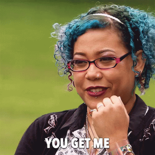 Understood GIF - Project Runway You Get Me Understand Me GIFs