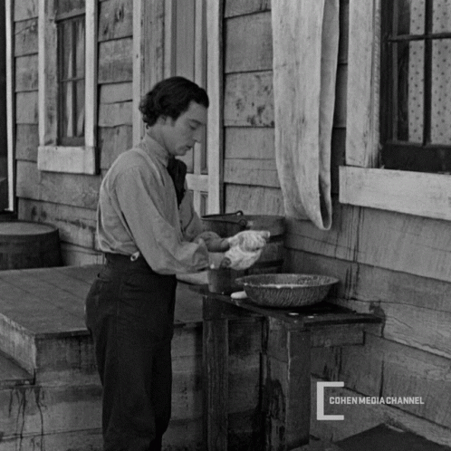 Wash Your Hands Buster Keaton GIF - Wash Your Hands Buster Keaton Disinfect GIFs