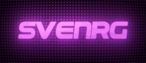 a purple background with the word svenrg written on it