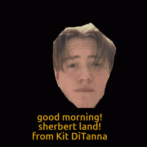 Kit Connor Good Morning GIF - Kit Connor Good Morning Sherbert Land GIFs
