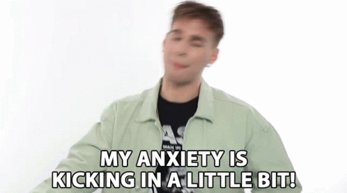 My Anxiety Is Kickin In A Little Bit Stressed GIF - My Anxiety Is Kickin In A Little Bit Stressed Frustrated GIFs