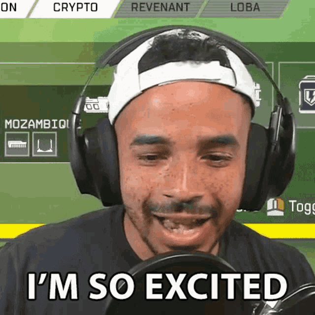 Im So Excited Raynday Gaming GIF - Im So Excited Raynday Gaming Thrilled GIFs