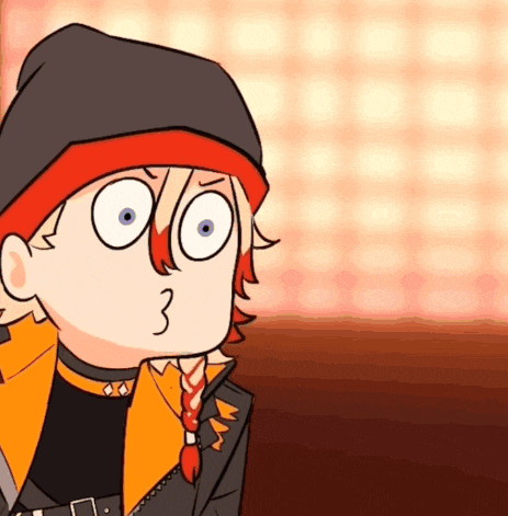 a cartoon character making a funny face with the number 3 visible