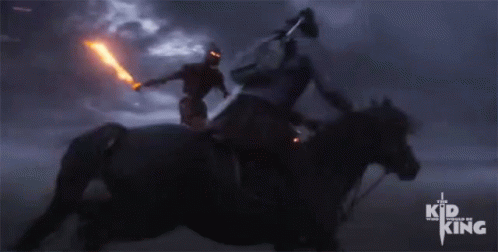 Knights Horse Dead Knight GIF - Knights Horse Knight Dead Knight GIFs