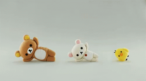 Teddy Bear Stuffed Toy GIF - Teddy Bear Stuffed Toy Exercise GIFs