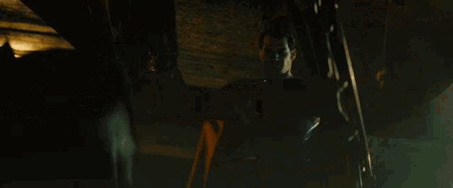 a bunch of garbage barrels are on fire and one of them says gotham express
