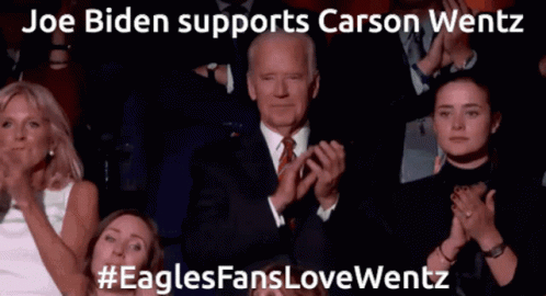 Carson Wentz Eagles GIF
