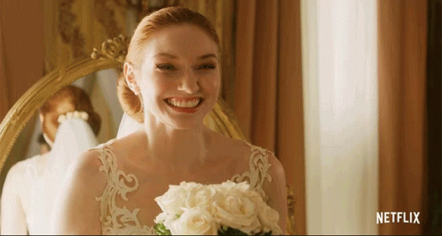 Happy Bride Eleanor Tomlinsin GIF - Happy Bride Eleanor Tomlinsin Hayley GIFs