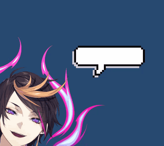 a pixel art speech bubble with the words heh ligma on it