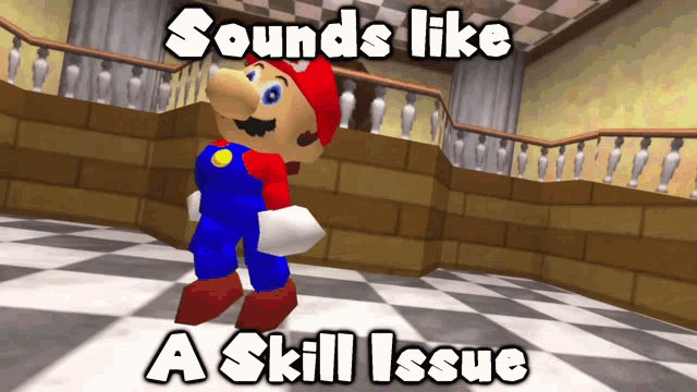 Smg4 Smg4skill Issue GIF