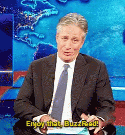 Jon Stewart Enjoy That Buzz Feed GIF - Jon Stewart Enjoy That Buzz Feed The Daily Show GIFs