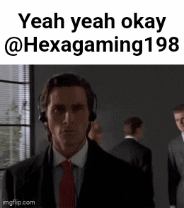 a man in a suit and tie is wearing headphones and says yeah yeah okay