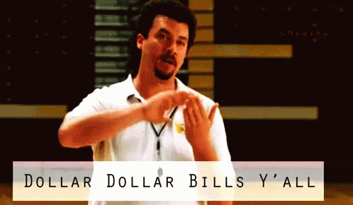 Dollar Dollar Bills Danny Mc Bride GIF - Dollar Dollar Bills Danny Mc Bride Make It Rain Money GIFs