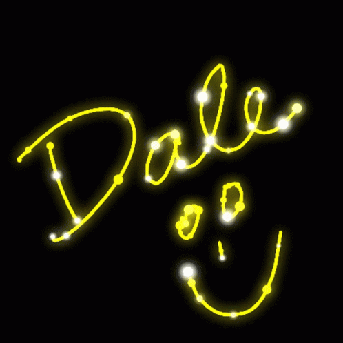 Dale Text GIF - Dale Text Neon GIFs