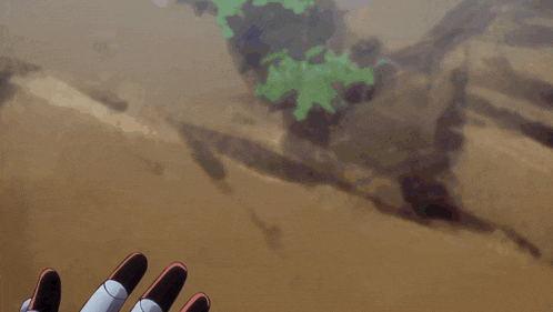 a robotic hand reaches out to touch another hand with sharp claws