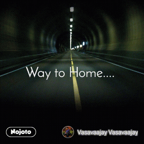 On My Way Way To Home GIF - On My Way Way To Home Road GIFs