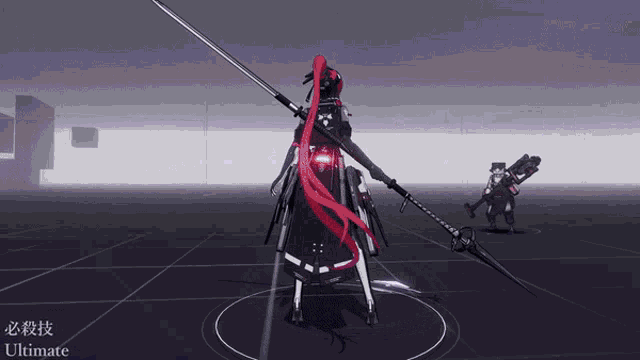 a video game character with the word ultimate on the bottom right corner