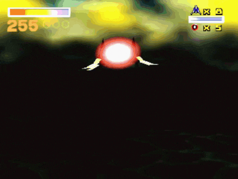 a video game with the number 255 on the top left