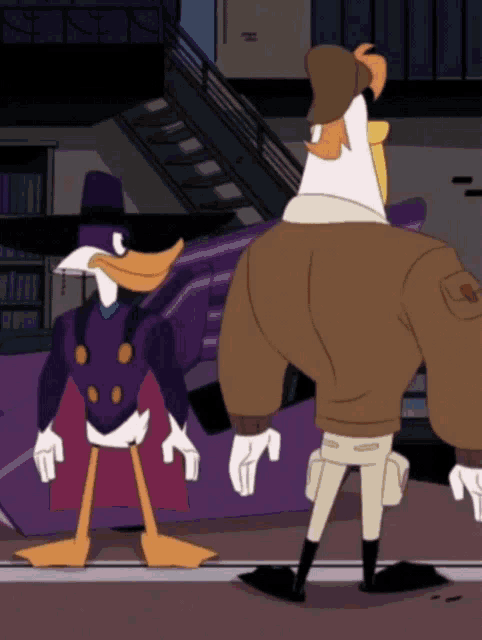 Jumpscare Ducktales GIF