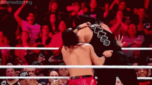 Shinsuke Nakamura Roman Reigns GIF - Shinsuke Nakamura Roman Reigns Wwe GIFs