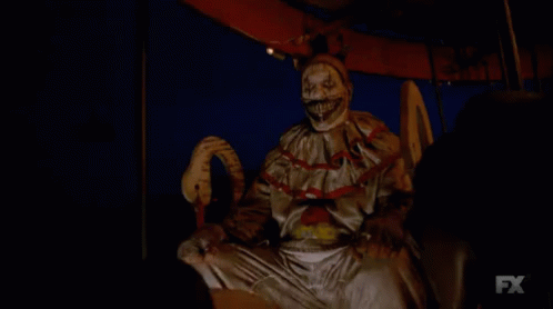 Bored, Contemplating Twisty - American Horror Story GIF - American Horror Story Ahs Twisty GIFs