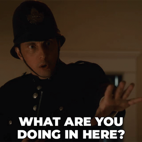What Are You Doing In Here George Crabtree GIF - What Are You Doing In Here George Crabtree Murdoch Mysteries GIFs