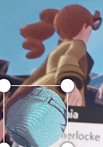 a close up of a person 's butt with the word nerlocke in the corner