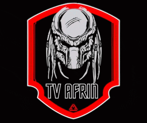 a logo for tv afrin shows a predator on it