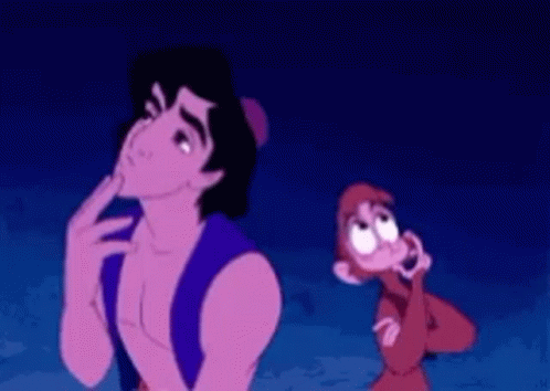 Aladdin Thinking GIF - Aladdin Thinking Hmm GIFs