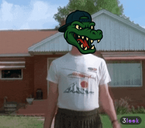 Gator Wave Gator Hello GIF