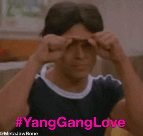 Yang Gang Yang Gang Love GIF - Yang Gang Yang Yang Gang Love GIFs
