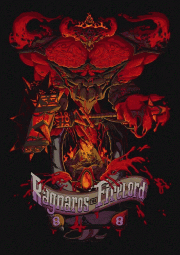 Ragnaros Bloody GIF - Ragnaros Bloody Monster GIFs