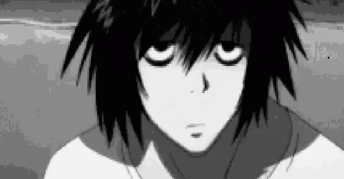 Death Note Lawliet GIF - Death Note Lawliet GIFs