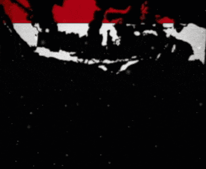 a poster of a wrestler with the words " the next revolution is coming " at the bottom