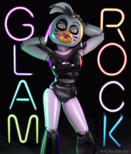Sexy Glamrock Chica GIF